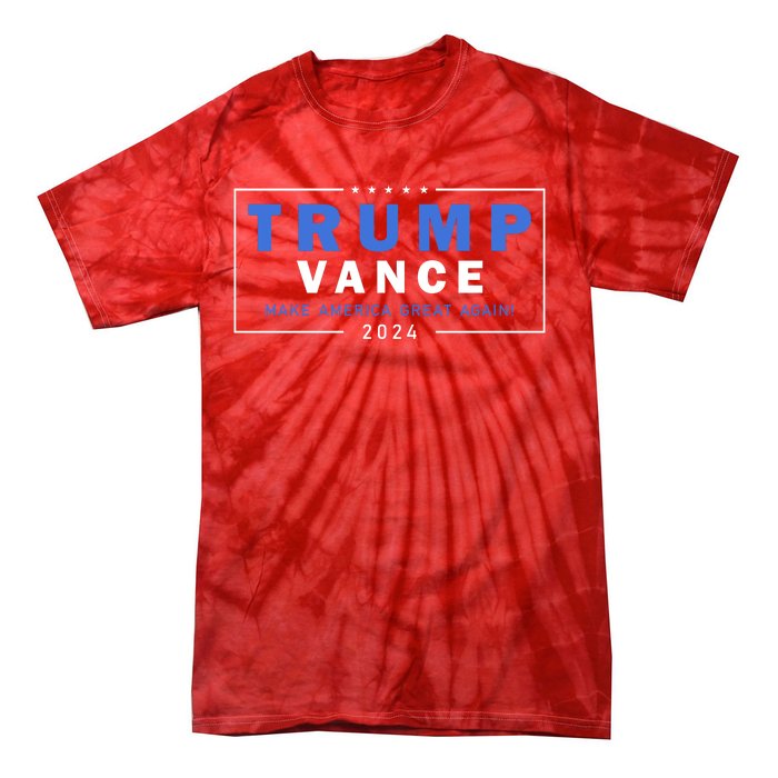 Trump Vance Make America Great Again 2024 Usa Tie-Dye T-Shirt