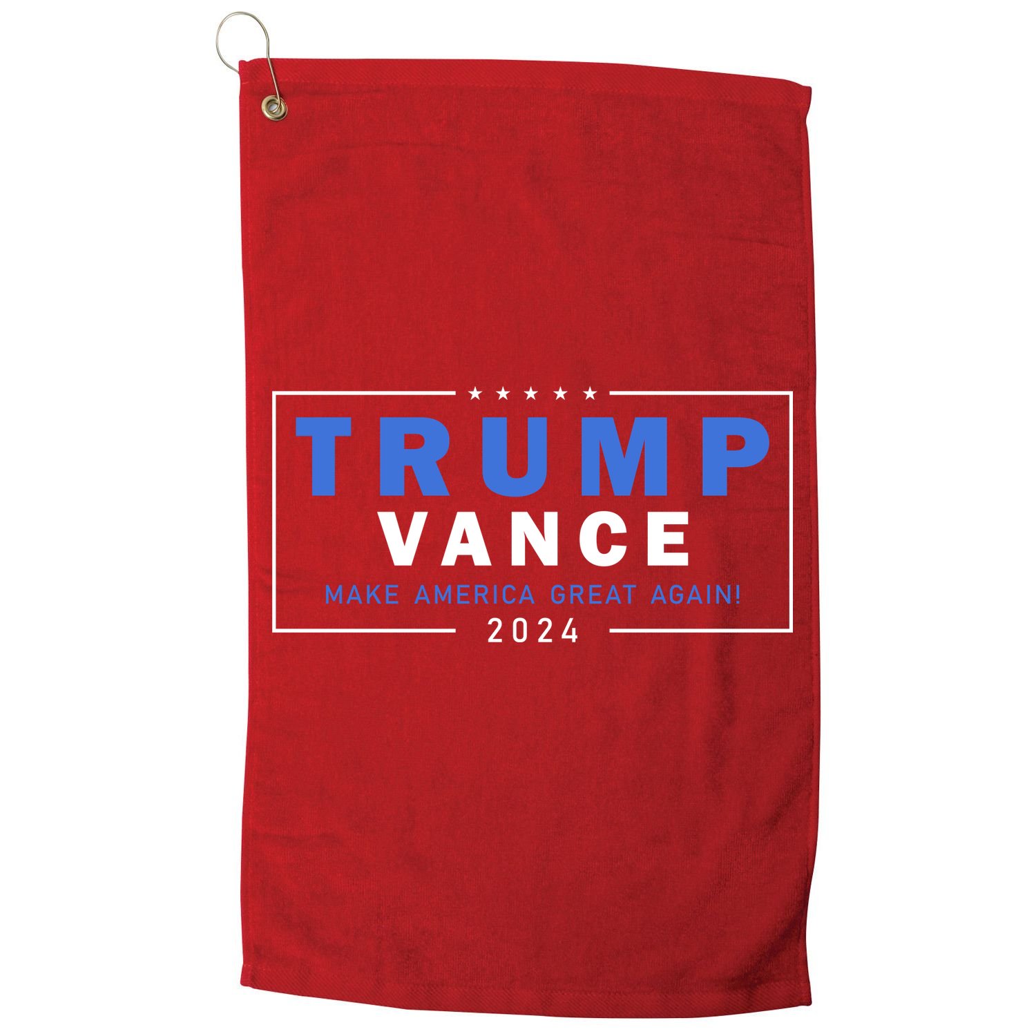 Trump Vance Make America Great Again 2024 Usa Golf Towel