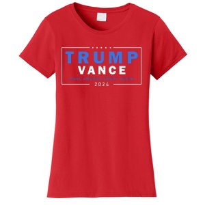 Trump Vance Make America Great Again 2024 Usa Women's T-Shirt