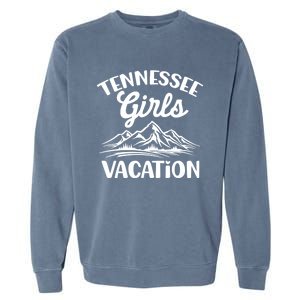 Tennessee Vacation Mountain Memories Vacation Gift Garment-Dyed Sweatshirt