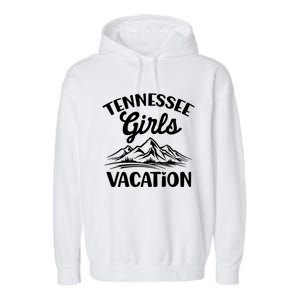 Tennessee Vacation Mountain Memories Vacation Gift Garment-Dyed Fleece Hoodie