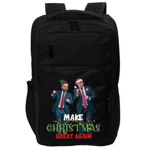 Trump Vance Make Christmas Great Again Humorous Christmas Impact Tech Backpack