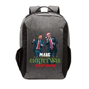 Trump Vance Make Christmas Great Again Humorous Christmas Vector Backpack