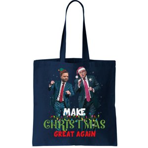 Trump Vance Make Christmas Great Again Humorous Christmas Tote Bag