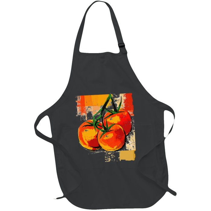 Tomato Vegetable Motif Art Tomato Apron
