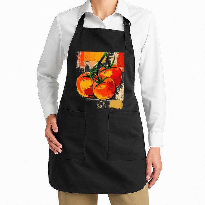 Tomato Vegetable Motif Art Tomato Apron