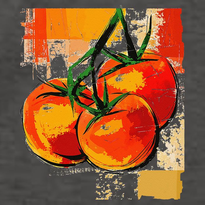 Tomato Vegetable Motif Art Tomato Vector Backpack