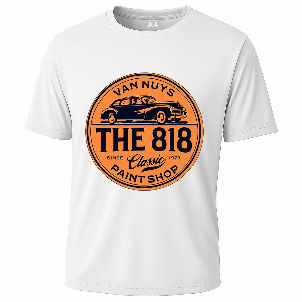 Throwback Van Nuys California San Fernando Valley Oldie Car Performance Shirt