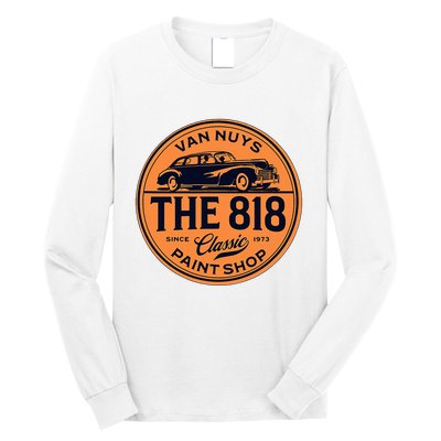 Throwback Van Nuys California San Fernando Valley Oldie Car Long Sleeve Shirt