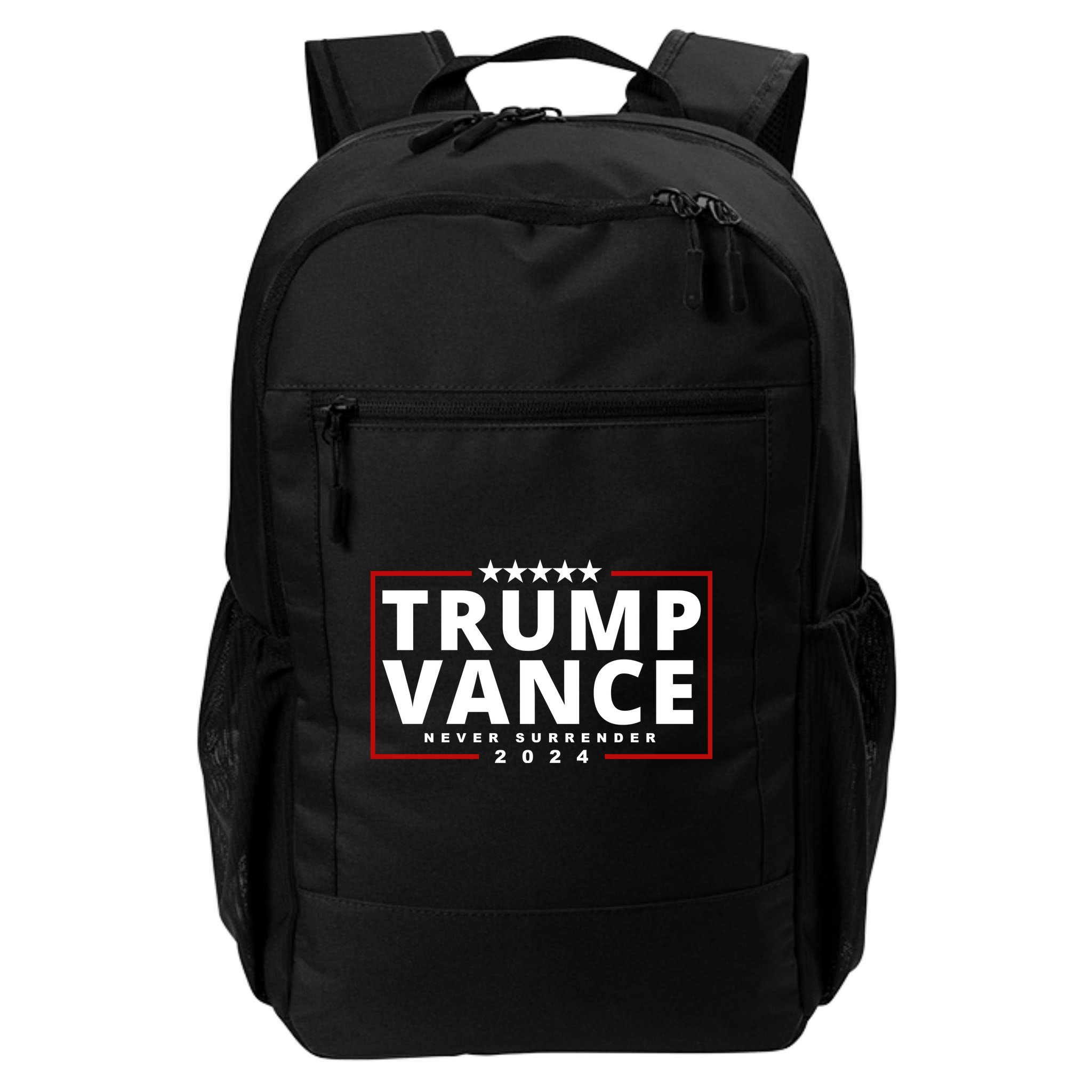 Trump Vance Never Surrender 2024 Politcal Backpack
