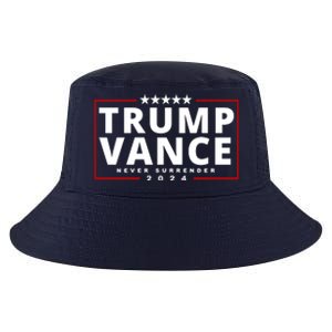 Trump Vance Never Surrender 2024 Politcal Cool Comfort Performance Bucket Hat