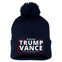 Trump Vance Never Surrender 2024 Politcal Pom Pom 12in Knit Beanie