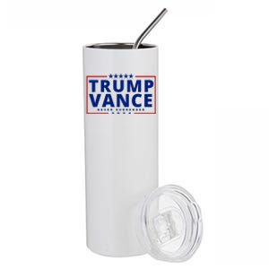 Trump Vance Never Surrender 2024 Politcal Stainless Steel Tumbler