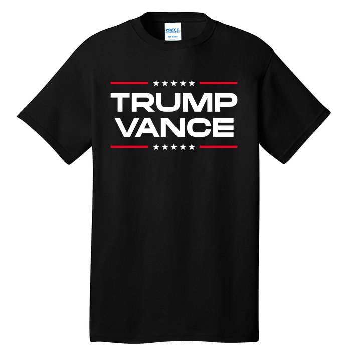 Trump Vance Never Surrender 2024 Tall T-Shirt