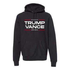 Trump Vance Never Surrender 2024 Premium Hoodie