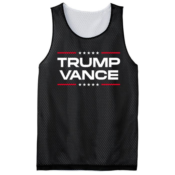 Trump Vance Never Surrender 2024 Mesh Reversible Basketball Jersey Tank