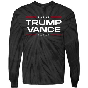 Trump Vance Never Surrender 2024 Tie-Dye Long Sleeve Shirt