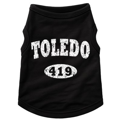 Toledo Vintage Ohio Area Code 419 Doggie Tank