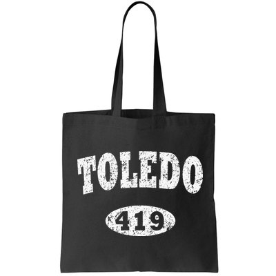 Toledo Vintage Ohio Area Code 419 Bag