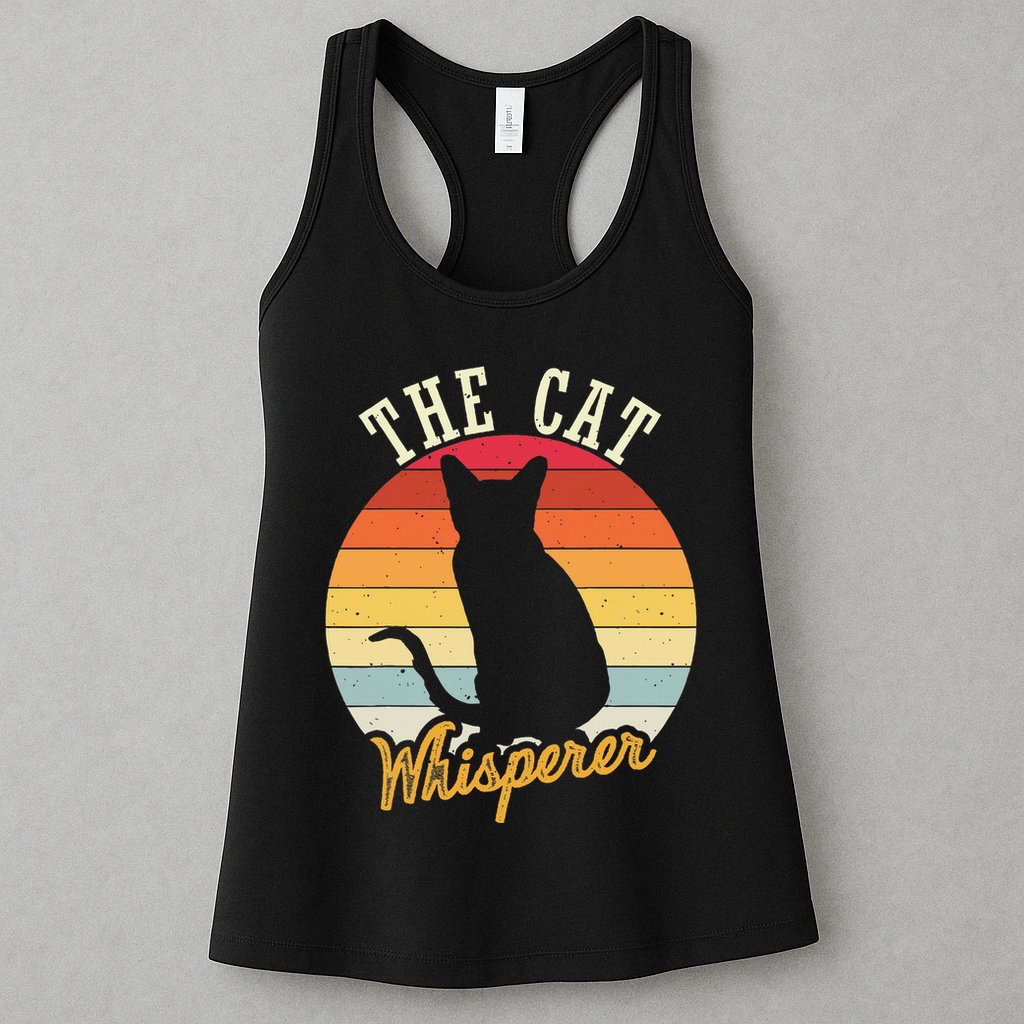 Tennessee Volleyball Orange Vintage Text Womens Tank Top