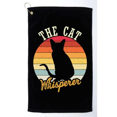 Tennessee Volleyball Orange Vintage Text Golf Towel