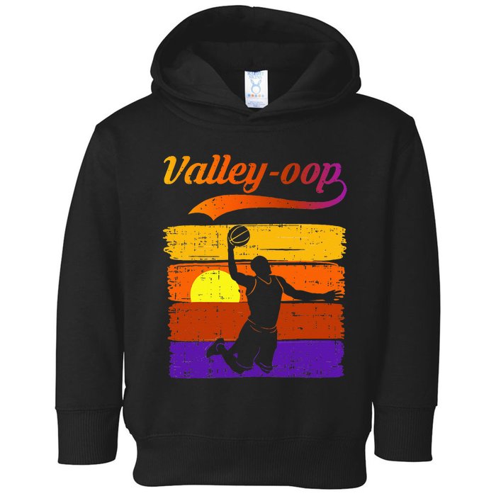 The Valley Oop Phoenix Basketball Toddler Hoodie