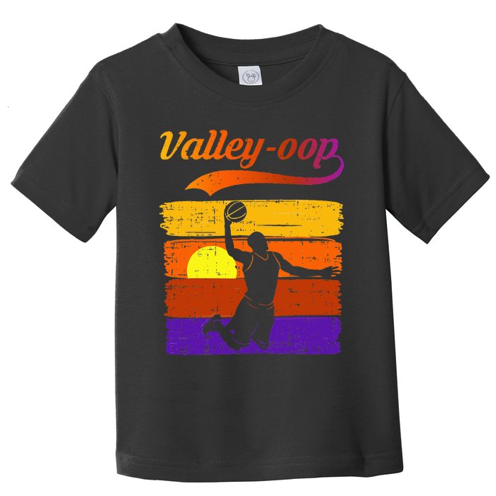 The Valley Oop Phoenix Basketball Toddler T-Shirt