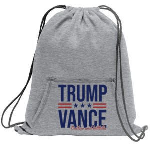 Trump Vance Outlaw And Hillbilly 2024 Election Sweatshirt Cinch Pack Bag