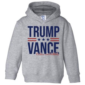 Trump Vance Outlaw And Hillbilly 2024 Election Toddler Hoodie