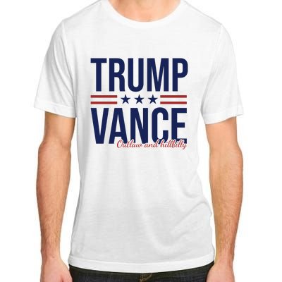 Trump Vance Outlaw And Hillbilly 2024 Election Adult ChromaSoft Performance T-Shirt