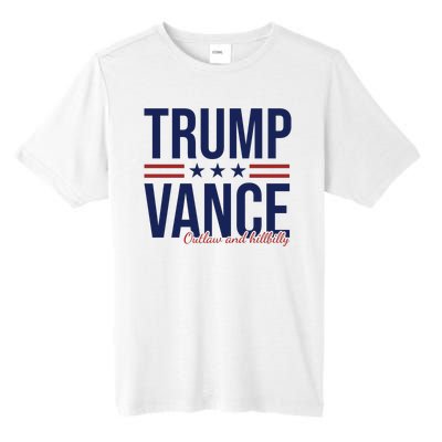 Trump Vance Outlaw And Hillbilly 2024 Election Tall Fusion ChromaSoft Performance T-Shirt