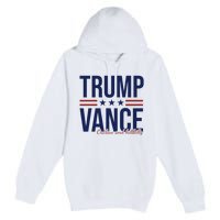 Trump Vance Outlaw And Hillbilly 2024 Election Premium Pullover Hoodie