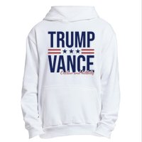 Trump Vance Outlaw And Hillbilly 2024 Election Urban Pullover Hoodie