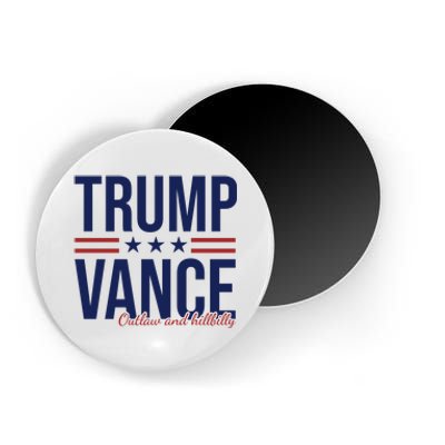 Trump Vance Outlaw And Hillbilly 2024 Election Magnet