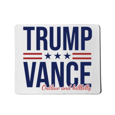 Trump Vance Outlaw And Hillbilly 2024 Election Mousepad