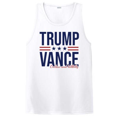 Trump Vance Outlaw And Hillbilly 2024 Election PosiCharge Competitor Tank