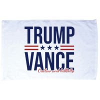 Trump Vance Outlaw And Hillbilly 2024 Election Microfiber Hand Towel