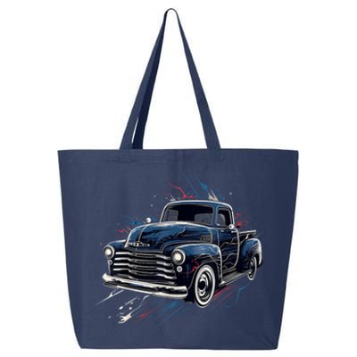 Truck Vintage Old Classic School American Pickup Retro Farm 25L Jumbo Tote