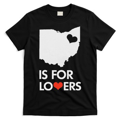Throwback Vintage Ohio Is For Lovers T Distressed T-Shirt