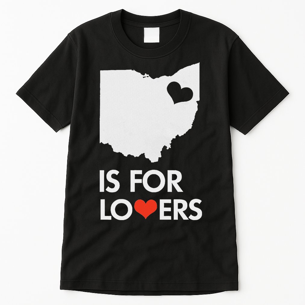 Throwback Vintage Ohio Is For Lovers T Distressed Tall T-Shirt