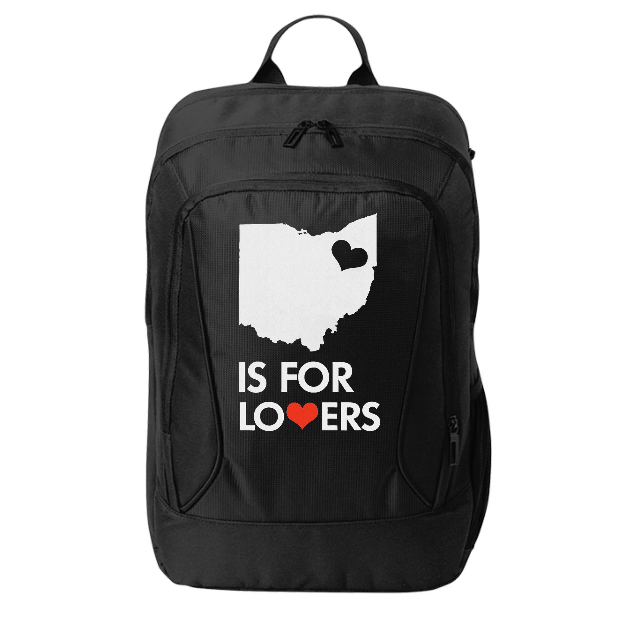 Throwback Vintage Ohio Is For Lovers T Distressed City Backpack