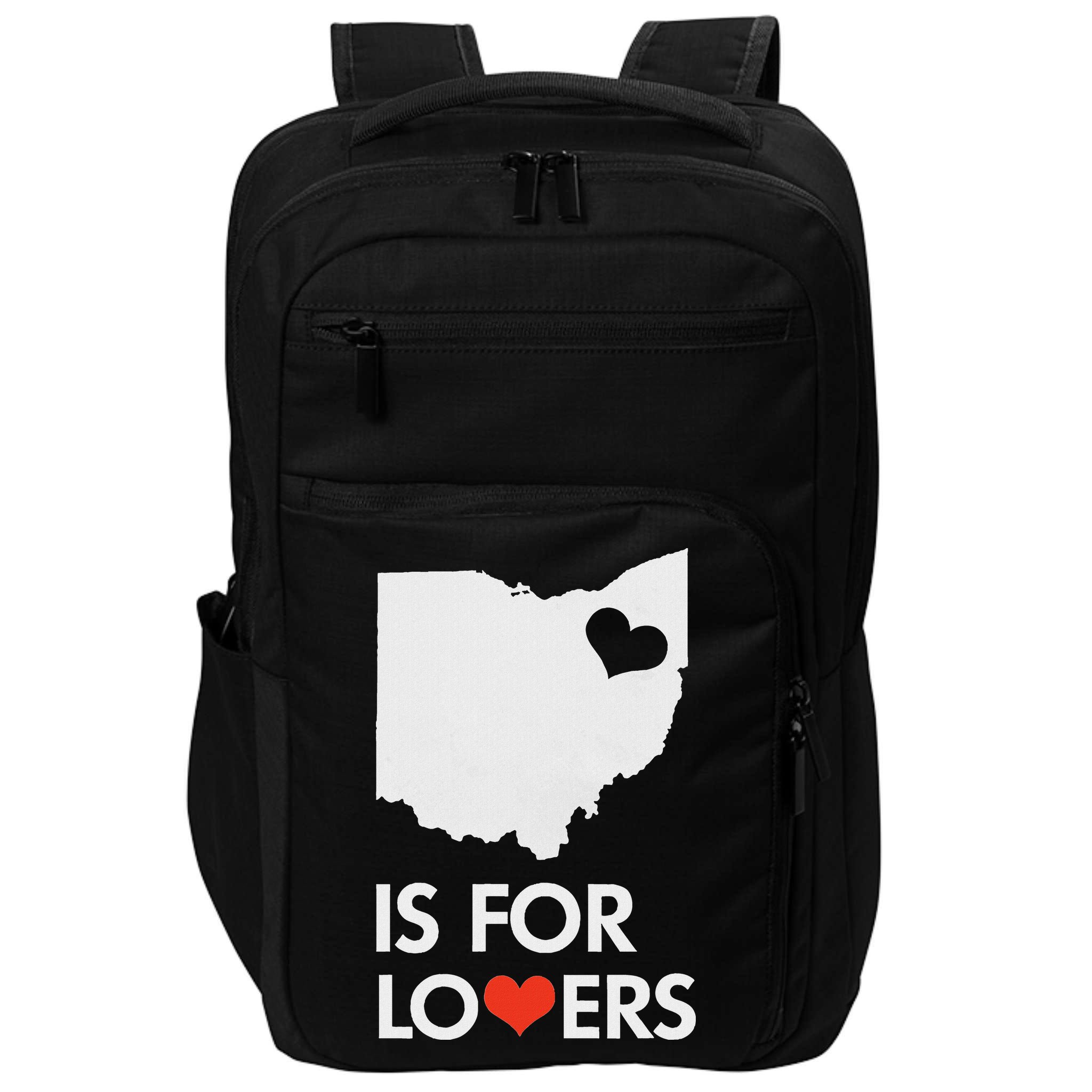 Throwback Vintage Ohio Is For Lovers T Distressed Impact Tech Backpack