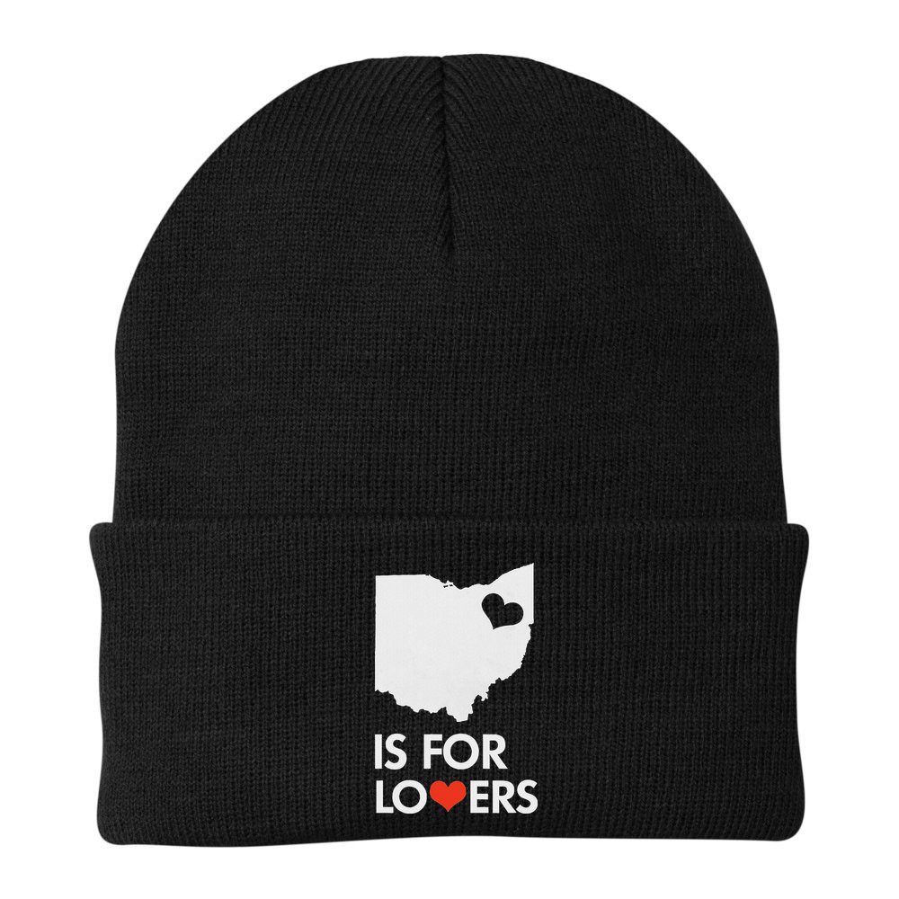 Throwback Vintage Ohio Is For Lovers T Distressed Beanie