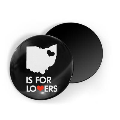 Throwback Vintage Ohio Is For Lovers T Distressed Magnet