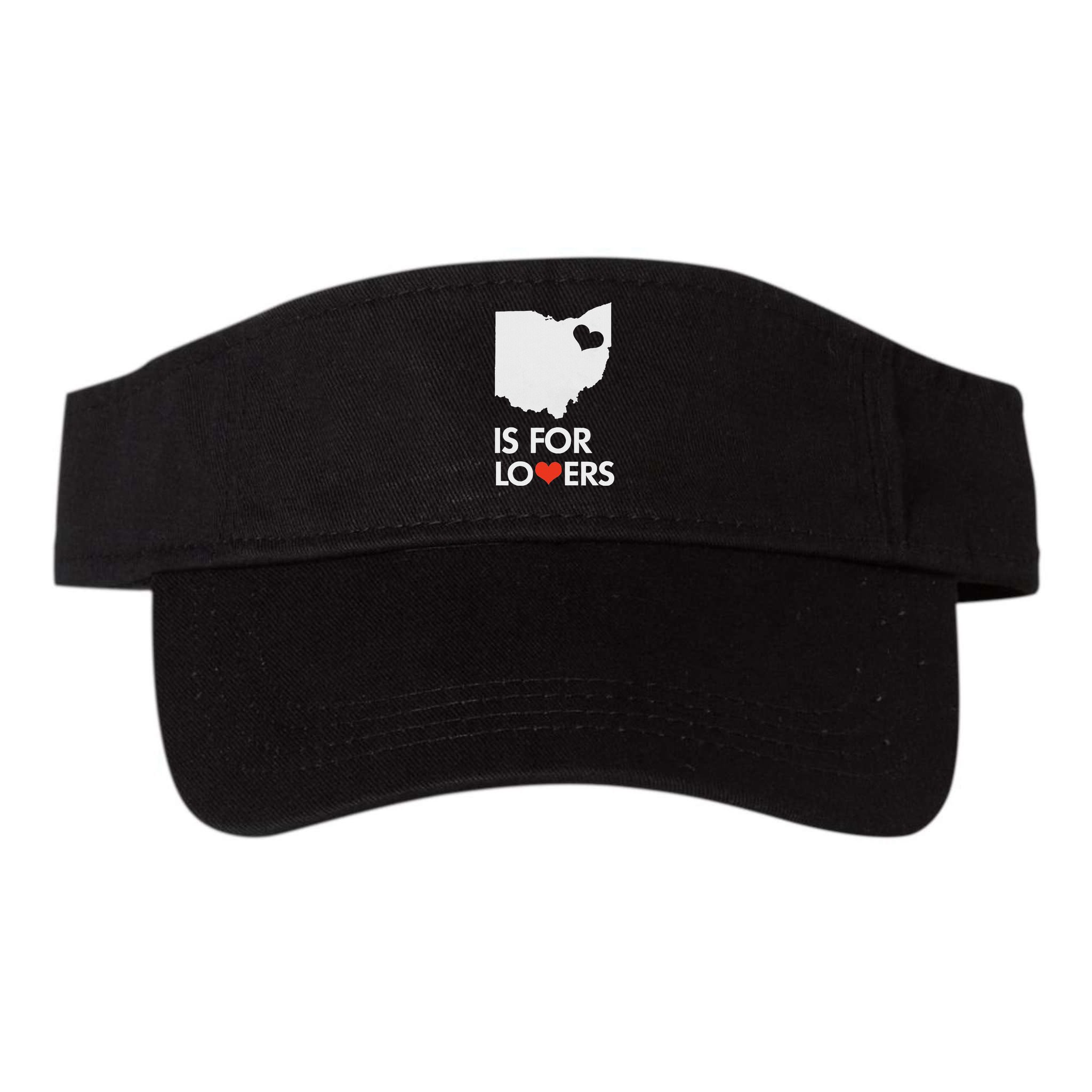Throwback Vintage Ohio Is For Lovers T Distressed Visor