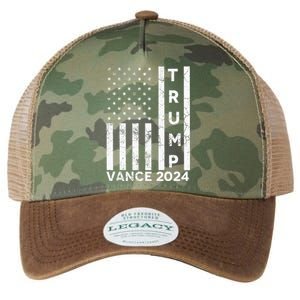 Trump Vance Presidential Election 2024 Legacy Tie Dye Trucker Hat