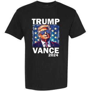 Trump Vance Presidential Election 2024 Garment-Dyed Heavyweight T-Shirt