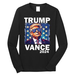 Trump Vance Presidential Election 2024 Long Sleeve Shirt