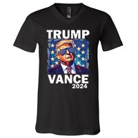 Trump Vance Presidential Election 2024 V-Neck T-Shirt