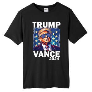 Trump Vance Presidential Election 2024 Tall Fusion ChromaSoft Performance T-Shirt